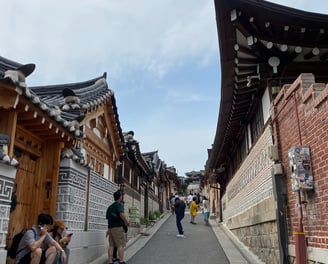 Bukchon Hanok village Seoul