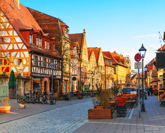 Furth, un pueblo de Bavaria