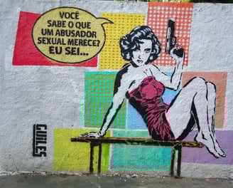 grafite do artista Guiles Art
