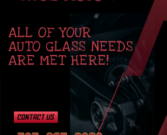 a car with a red and black text that says true to me
