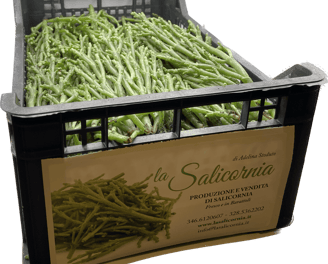 a crate of green beans and a box of beans