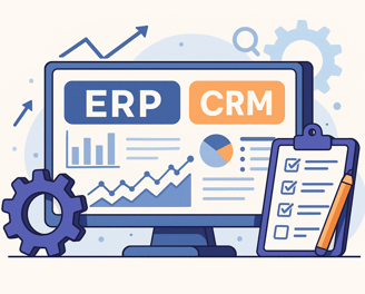 Custom CRM and ERP development to manage sales, leads, and inventory for business efficiency