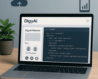DigyAi Modern responsive website design and development service for business growth