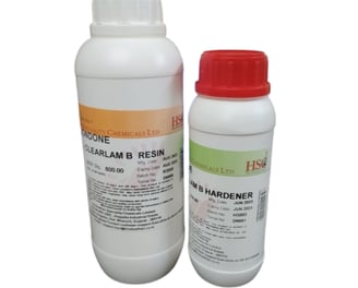 Bondone clearlam B - resin and hardener
