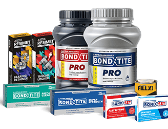 Astral Bondtite super strength epoxy adhesives.