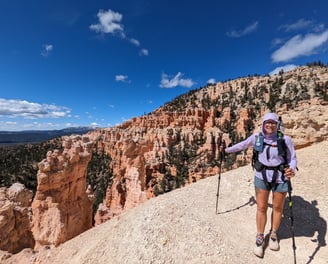 altra lone peaks, hayduke, thru-hiking, backpacking, Bryce Canyon National Park