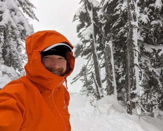 arcteryx beta lt, snow camping, backpacking