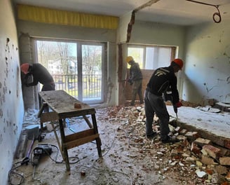 Vidaus patalpų griovimai darbai