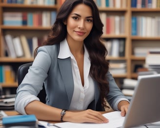 woman in black jacket sitting beside woman in white blazer