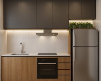 Cozinha linear