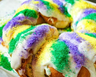 New Orleans King Cake