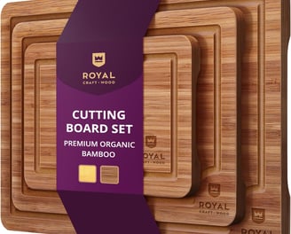 Bamboo Cutting Board Set