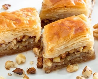 Baklava (Layered Pastry with Nuts and Syrup)