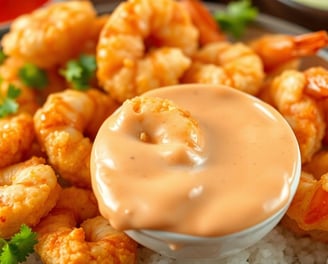 Bang Bang Shrimp with sauce