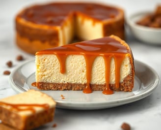 salted caramel cheesecake