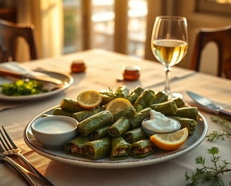 Dolmades (Stuffed Grape Leaves)