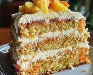 Hawaiian Carrot-Pineapple Cake