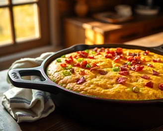 Bacon and Green Onion Cornbread