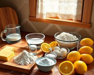ingredients for lemon meringue pie