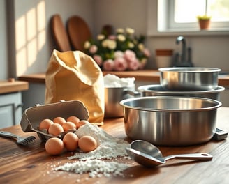 Wedding Cake Baking essentials