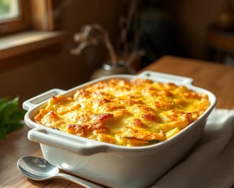 Zucchini and Yellow Squash Au Gratin