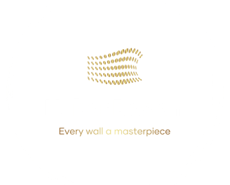 Logo for Huber Design Sarl, a Luxembourgish company leader in the market of wallcoverings solutions