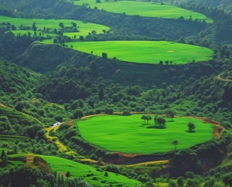 green mountain under white sky during daytime
