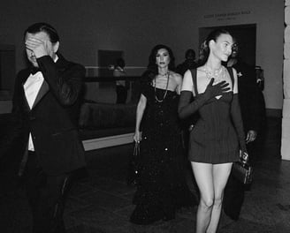 Leonardo DiCaprio brillo en la Met Gala
