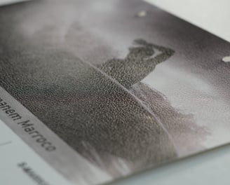 a close up of a magazine advertisement for a magazine