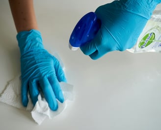 Residential Cleaning Image or home cleaning image