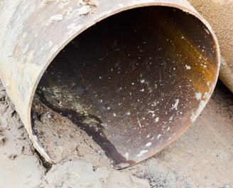 sewer line pipe