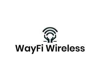a logo for a wireless device with a wireless device