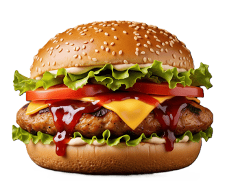 BBQ Chicken Burger from PremiYum Foods!