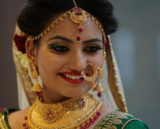 Bridal makeup by best bridal makeup artist in town