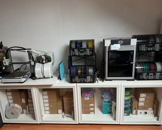 Les machines avec les quelles je travaille a vos projets multiples