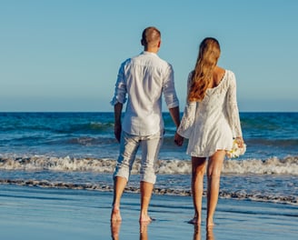 Couple on the beach