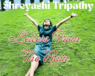 Shreyashi Tripathy, Indian pianist and composer, featured on the emotional and poetic album cover 'Letters from the Rain'
