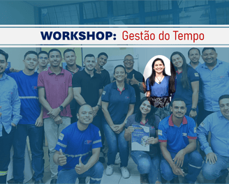 Equipe em workshop de Gestão do Tempo promovido pela Insights Consultoria Empresarial