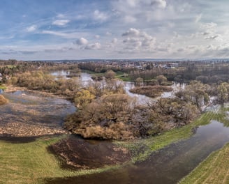 a river with a river running through it protecting natur by gmünd lwer austria
