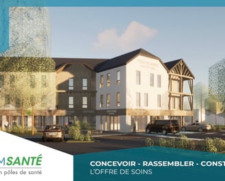futur pôle de santé à Ousse