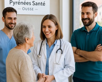 professionnels de santé maison de santé pyrenees santé pau ousse