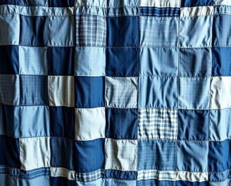 Jeans Patchwork Quilt