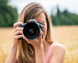 woman Photographing