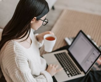 woman Freelancing