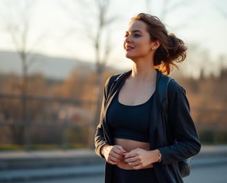 woman walking