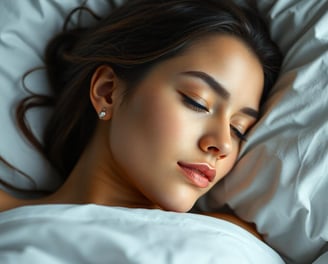 woman sleeping