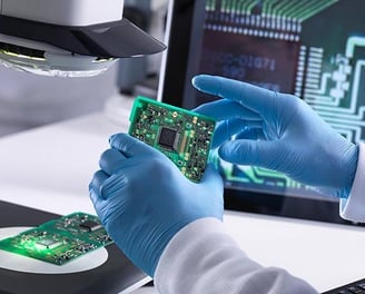 Omini conducts manual visual inspections in PCB assembly for precise quality control.