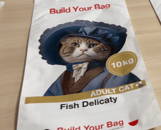 graphical-design-of-a-cat-on-a-petfood-bag