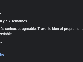 Paysagiste sérieux, agréable, à l’écoute, réactif et serviable