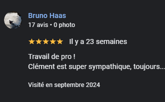 a photo of a person's profile in a photo taken from a phone